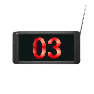 Wireless <strong>Queue</strong> Calling <strong>System</strong> with 2 Digits <strong>Display</strong> and Spanish Voice Prompt
