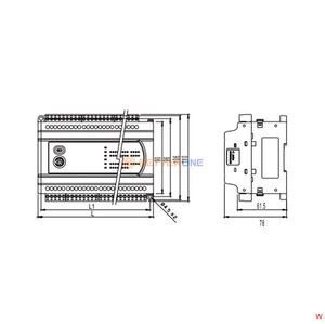 Spedizione veloce Controller logico programmabile DVP16ES200T - Product Image 3