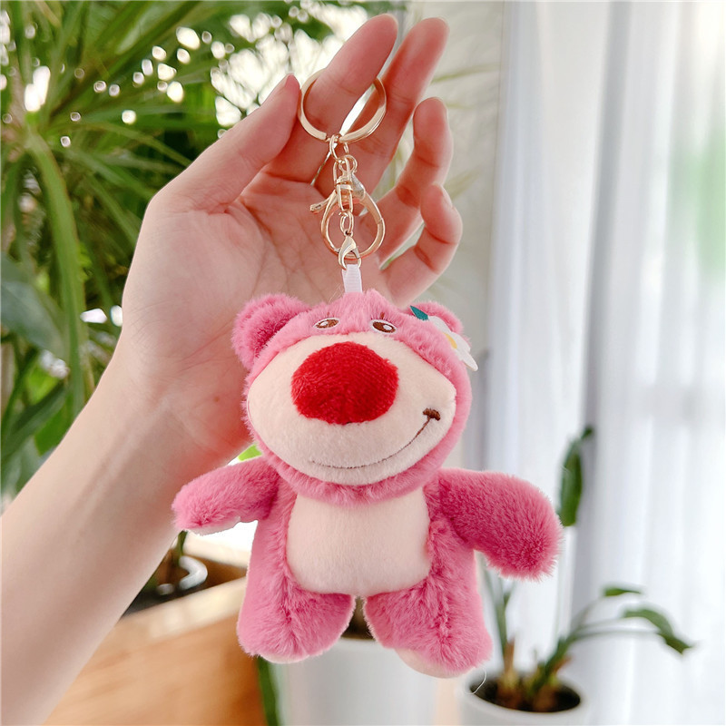 12cm standing, golden pendant