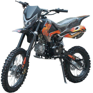 Motorbicycle 125cc 4 שבץ אוויר קירור אופנועים מחוץ לכביש עפר מרוצי אופני צלב אופנוע Dirtbike 125cc