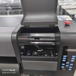 Polyester kumaş için fabrika doğrudan 1.9m otomatik mürekkep püskürtmeli yazıcı çizici makinesi 1 yıl garanti Solvent - Product Image 2