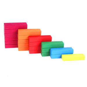 Casual Color 54/51/48-Layered Large Wooden Building Blocks <strong>Creative</strong> Stacked Music Desktop Game Puzzle - Product Image 3