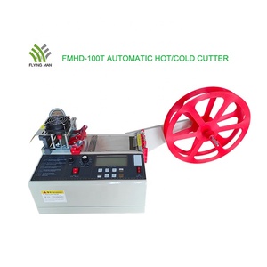 O elevado desempenho atualizou o gancho automático conduzido e a máquina de corte do laço Fabric Tape Hot Cutter