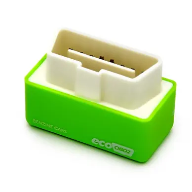 Green EcoOBD2 Economy Chip Tuning Box OBD Car Fuel SaverためBenzine (Gasoline) Cars Fuel Saving 15%