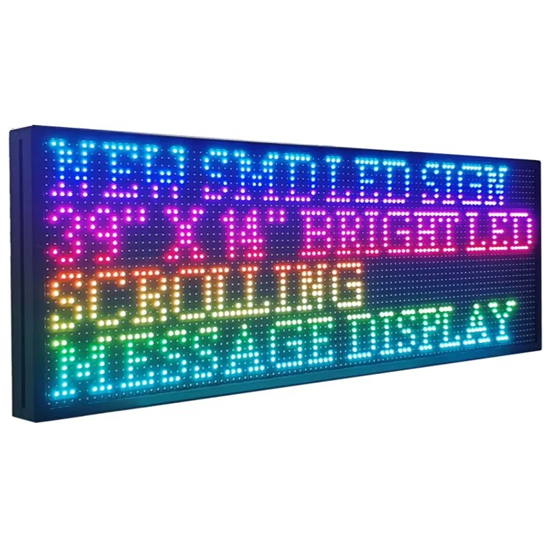 Mensagem de rolagem do Módulo P4 P5 P8 P10 320x160mm Led Matrix Painel Ao Ar Livre P6 Programável Rgb Full Color Led Sign Display Board