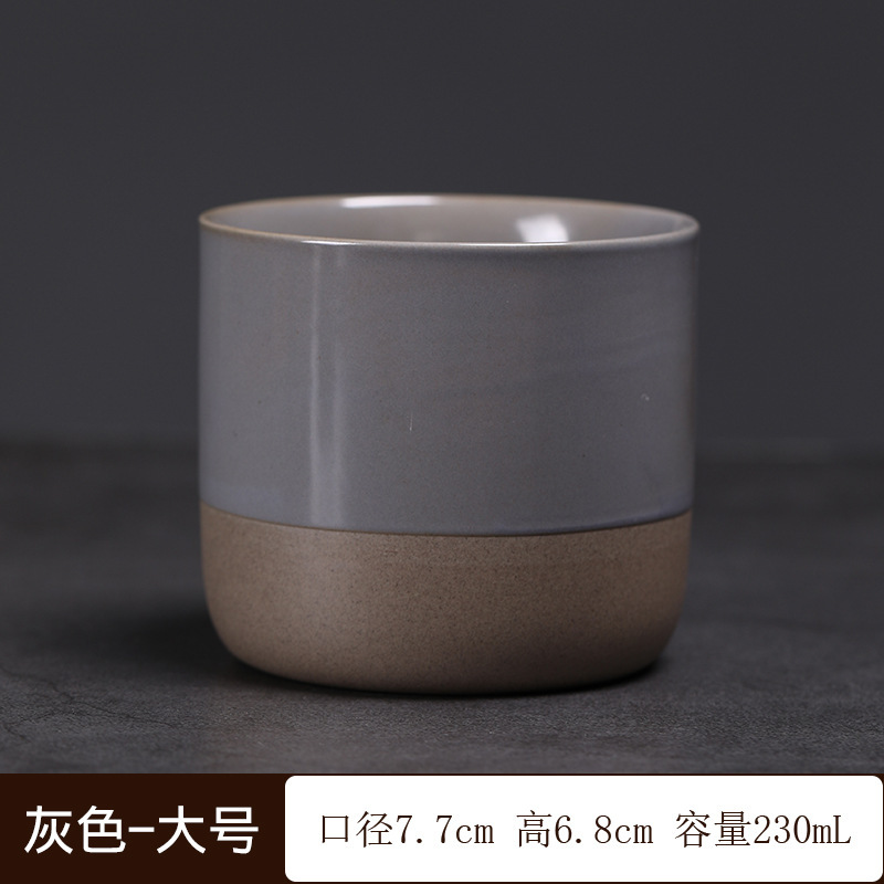 Two-tone cup-gray-large size