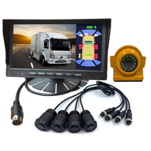 Asistente de conducción Cámara de respaldo Vehículo Camión Estacionamiento Sensor Sistema de monitoreo con 7 monitores de uso para tractor de granja Reaper - Product Image 1