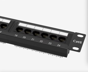 网络配线架UTP FTP RJ45 Cat6 Cat6A CAT7 24端口Cat6布线通信用D-link网络配线架 - Product Image 4