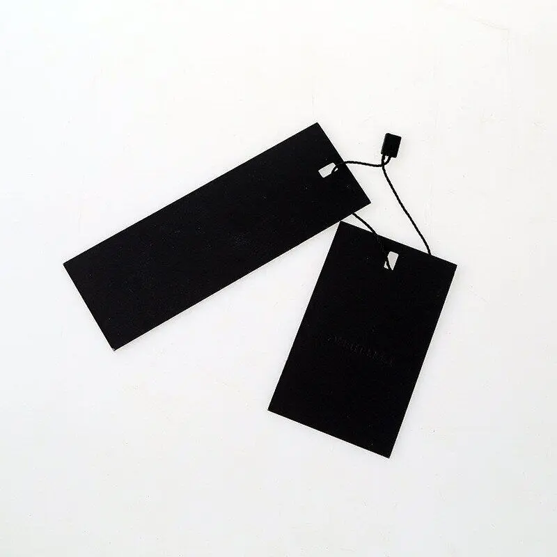 Cartellino personalizzato per abbigliamento cartellini per abbigliamento etichette per indumenti ecologici panno di cotone personalizzato per cartellini per abbigliamento nella fabbrica cinese
