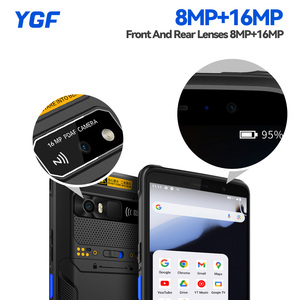 YGF F35 <span class=keywords><strong>Android</strong></span> el Pda barkod envanter/stok endüstriyel NFC mobil veri terminali 8GB RAM + 128GB ROM Octa çekirdekli 2.4GHz - Product Image 5