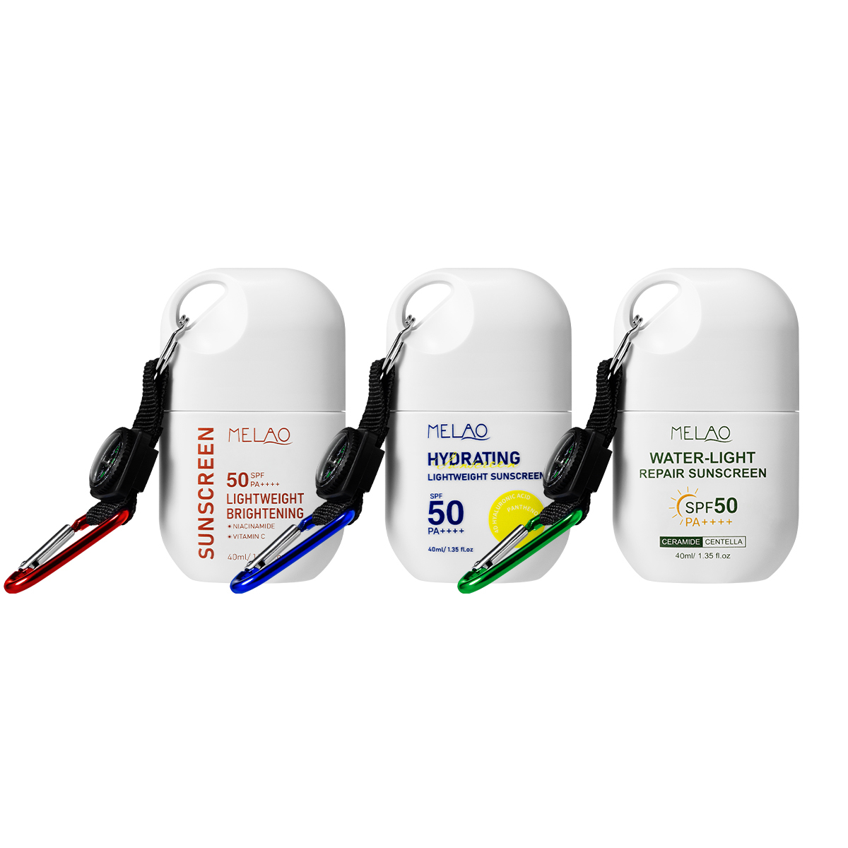 Protezione solare portatile con moschettone 03