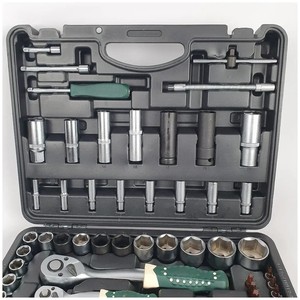GTYPRO Professional 108pcs 1/4'' &amp; 1/2'' Socket <strong>Set</strong> Hand Tools <strong>Set</strong> - Product Image 2