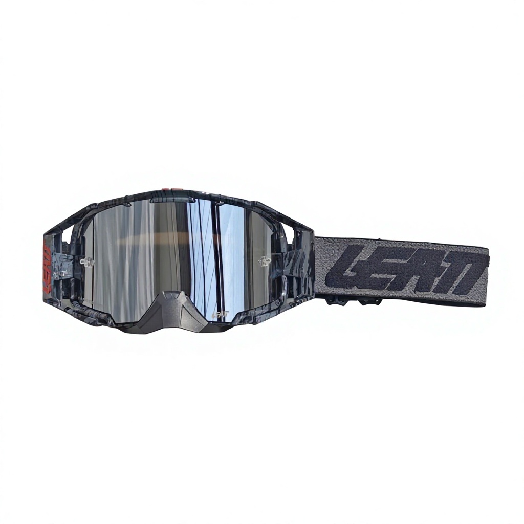 Flower black frame silver-65 double anti-fog