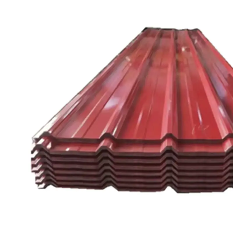 Telha do teto personalizado do z90 0.4mm z90 ppgi do ferro galvanizado folhas de telhado de aço