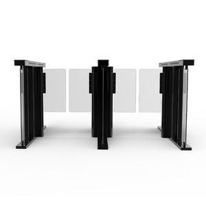 Buon controllo automatico rapido dell'accesso astuto dell'oscillazione del cancello del tornello nero del telecomando l'entrata barriera della falda - Product Image 5