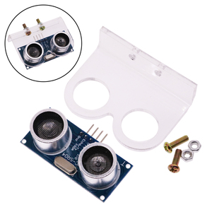 Modulo ultrasonico cc 3.3V-5V IO trasduttore di misurazione a distanza HC-SR04 sensore per Arduino Kit per rilevatore di onde DIY