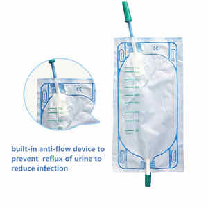 Dùng một lần nước tiểu Bộ sưu tập Túi Y Tế kích cỡ khác nhau nước tiểu chân túi cho nam giới - Product Image 5