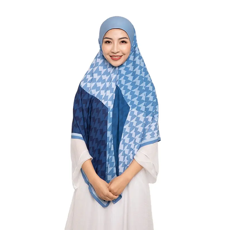 Hijab ultra-écharpe en satin pour femmes, voile musulman, malaisien, châle, collection