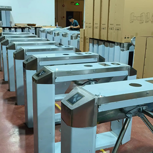 Fabbrica diretta NFC sistemi di controllo di accesso di sicurezza semi-automatico treppiede tornello per palestra - Product Image 6