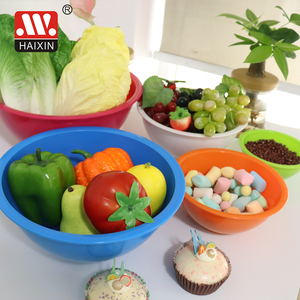 Chất Lượng Cao Nhà Bếp Đầy Màu Sắc Pp 5 Cái Nhựa Phục Vụ Bát Súp Salad Trộn Bowl Set - Product Image 6