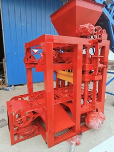 QT4-26 Auto Hollow <strong>Block</strong> Making <strong>Machine</strong> for Construction Brick Plant Manufacturing Industries Vibration PLC Gearbox Bearing