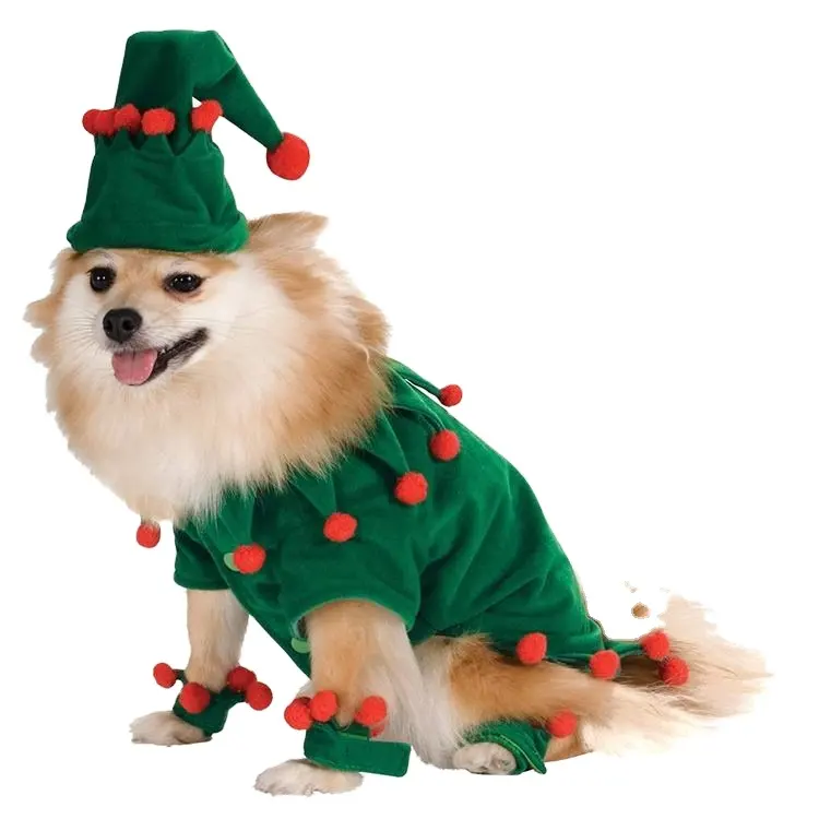 2022 חדש סגנון יוקרה חג המולד חיות מחמד סתיו חורף חמוד בגדי כלב הלבשה יצרן