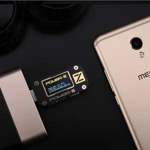 QC3.0/2,0 0-24 В POWER-Z KM001 PD тестер USB Цифровой вольтметр инструмент для тестирования напряжения и токовой пульсации двойной Type-C инструмент - Product Image 3
