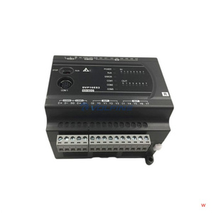 Controlador PLC DVP16ES200T de 16 puntos con salidas de transistores para automatización industrial