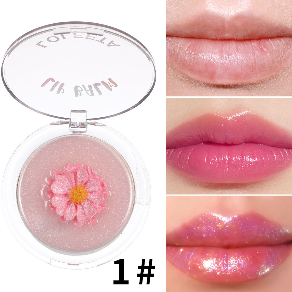 Loleeta pasta de branquias para labios con superposición de cuentas de decoloración transparente 1-