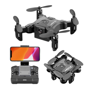 ขายร้อน4DRC V2มินิจมูก360องศาแสดงความสามารถม้วนควบคุมด้วยเสียง WiFi FPV 700มิลลิแอมป์ชั่วโมง4พันกล้อง HD WiFi FPV RC Drone - Product Image 1