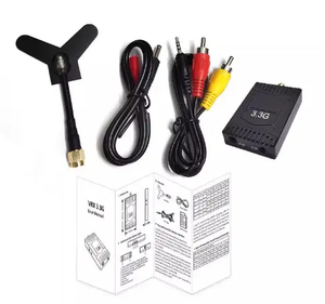 3.3GHz 4WVTX送信機3.3GHz 16CHRX受信機FPVレーシングドローン用広帯域ビデオ受信機 - Product Image 3