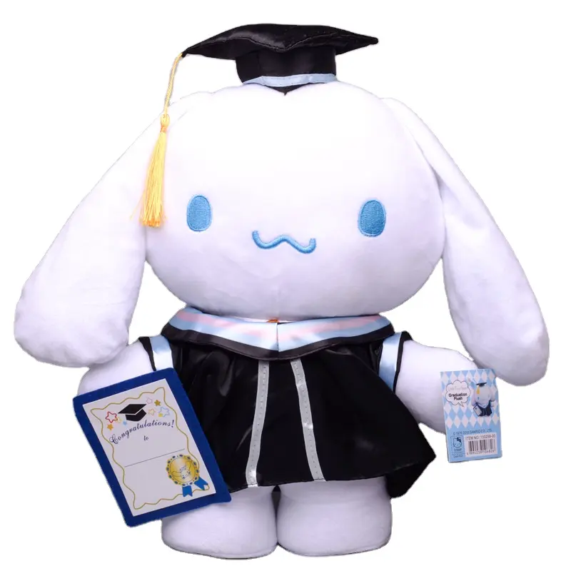 Botu personalizado kawaii 40 cm anime formatura anime minha melodia brinquedo de canela boneca macio coleção de graduados brinquedo de pelúcia presente