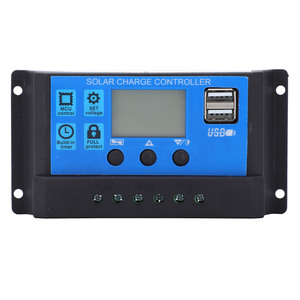 Controller di carica solare automatico MPPT PMW grande potenza 5V 3A uscita USB Display LCD HD - Product Image 1