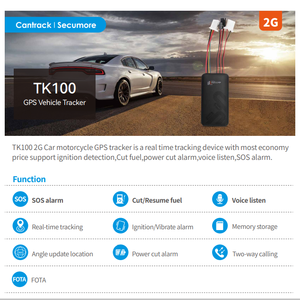 Preciso 2023 Nuevo lanzamiento Accurate Pro versión TK100B Rastreador GPS multifunción con control remoto - Product Image 2