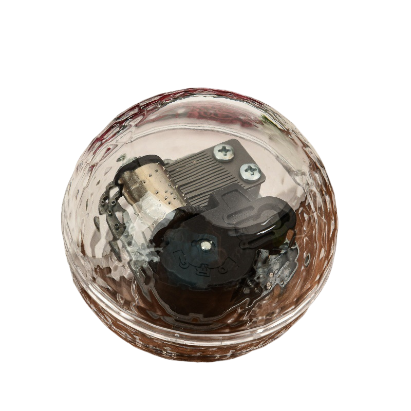 Dôme de style mécanique transparent