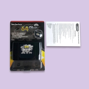 การ์ดเกมย้อนยุค64บิต340อิน1สำหรับตลับเกมคอนโซลวิดีโอเกม N64 - Product Image 1