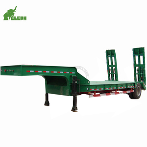 装载1轴20吨运输装载机挖掘机，带低平板拖车 - Product Image 6