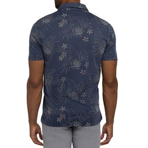 เสื้อยืดกอล์ฟสำหรับผู้ชายเสื้อโปโล180กรัม92% ผ้าโพลีเอสเตอร์8% สแปนเด็กซ์พิมพ์ซับลิเมชันดีไซน์ของคุณเอง - Product Image 2