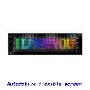 Pantalla LED programable con advertencia de pantalla trasera Panel de matriz digital para automóviles Señal de mensajes de desplazamiento - Product Image 2