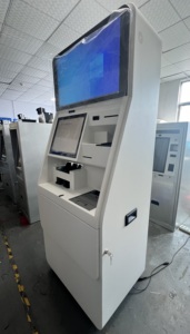 Ngân hàng ATM Dual-Screen tiền mặt tiền gửi kiosk với lưu ý Dispenser hộ chiếu Máy quét kiểm tra tiền gửi kiosk Máy thanh toán kiốt - Product Image 5