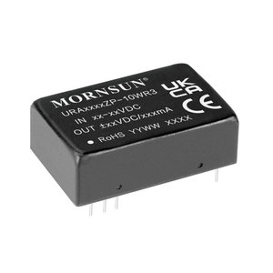 URA2412ZP-10WR3 2 <strong>Output</strong> 12V -12V 416mA, 416mA 9V - 36V <strong>Input</strong> Isolated Module DC DC Converter - Product Image 1