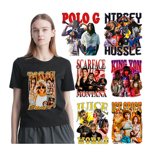 印刷転写ラベルビニールヒートプレスステッカーアイロン転写デザインTシャツ用 - Product Image 2