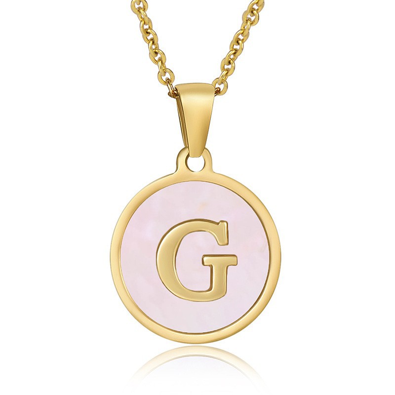 Gold g-with chain