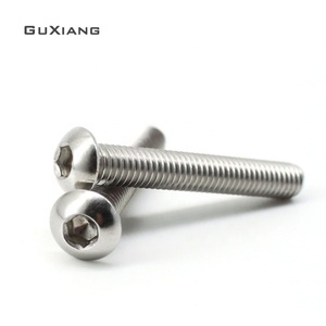 De acero inoxidable de alta calidad hexágono botón cabeza de tornillo de máquina - Product Image 3