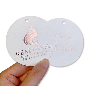 バンドルラップとハングタグウィッグタグバンドルヘアタグエクステンションネームタグカスタムロゴとハングタグ - Product Image 6
