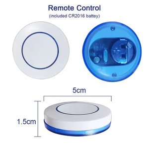 KT23-<strong>B</strong>-4 QIACHIP Wireless RF 433MHz Remote <strong>Control</strong> Switch AC 220V 10A Relay Receiver and Round Button Transmitter