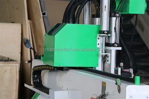 Porta di legno armadio Cnc Router 4x8 con carico di scarico dal fornitore Powertech - Product Image 2