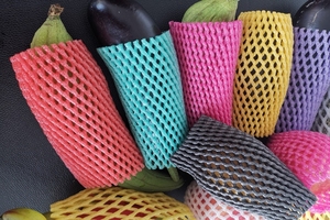 De polietileno epe espuma frutas neto de la máquina de la hoja de la malla de línea de extrusión para frutas y verduras de la máquina - Product Image 6