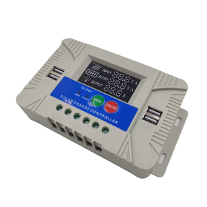 30A 20A 10A PWMソーラー充電コントローラ12v 24v充電コントローラUSBバッテリー付きパワーPwmソーラーパワーコントローラ - Product Image 2
