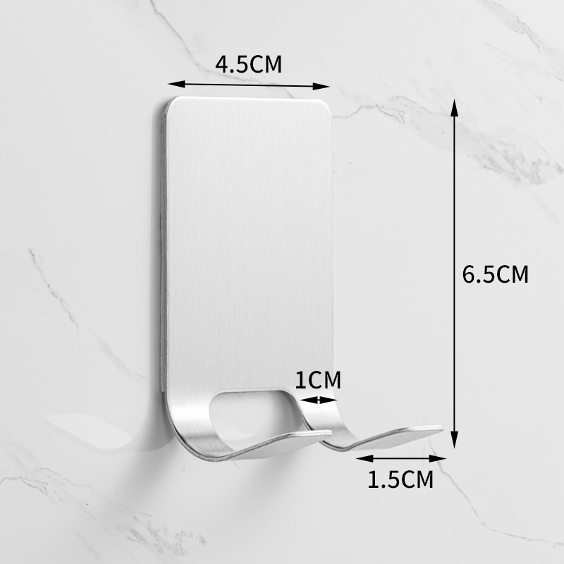 Shaver holder-brushed